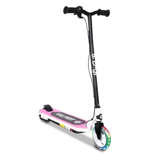 Patinete eléctrico UrbanGlide Kid-55 30W Autonomía 40min Rueda LED Rosa