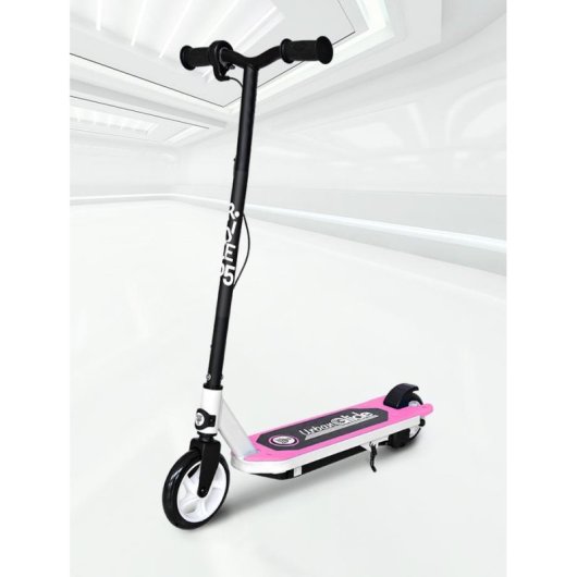 Patinete eléctrico UrbanGlide Kid-55 30W Autonomía 40min Rueda LED Rosa