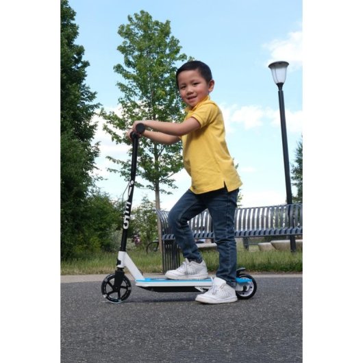 Patinete eléctrico UrbanGlide Kid-55 30W Autonomía 40min Rueda LED Rosa