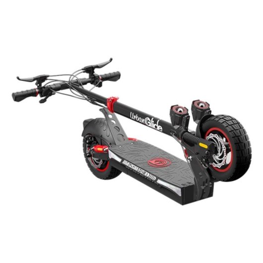 Monopattino elettrico UrbanGlide eCross ONE 600W Autonomia 50km Ruote tubeless 10'' Rosso