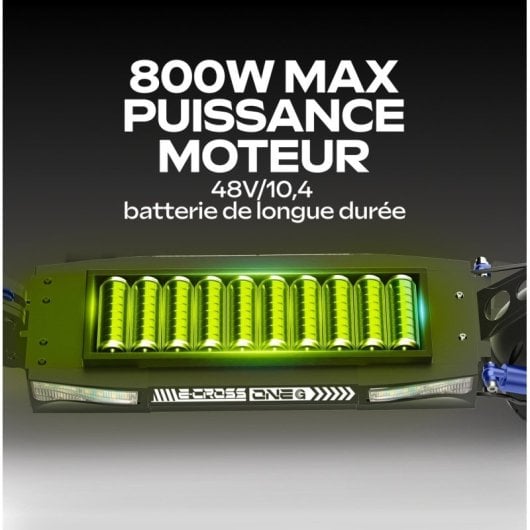 UrbanGlide 25km/h 50km de alcance 800W scooter elétrico com travões de disco e rodas sem câmara