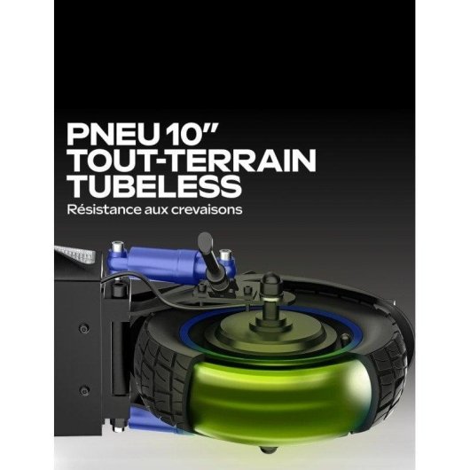 Monopattino elettrico UrbanGlide eCross ONE 600W Autonomia 50km Ruote tubeless 10'' Rosso
