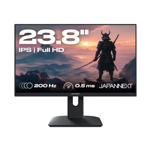 JAPANNEXT JN-I238FHD200F 23.8" IPS  FullHD 1080p 200Hz Altura Ajustable Altavoces FreeSync