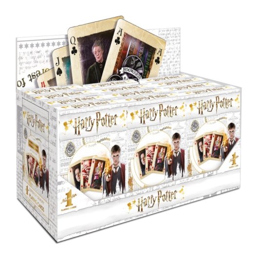 Cartas de jogar Waddingtons No. 1 Winning Moves com ilustrações oficiais de Harry Potter