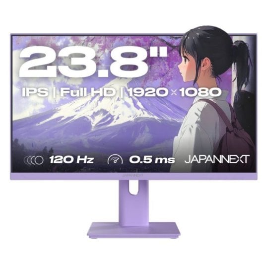 JAPANNEXT JN-IPS238G120F-HSP-PP 23.8" IPS FullHD 120Hz Altavoces FreeSync