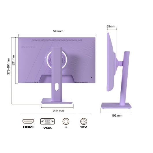 JAPANNEXT JN-IPS238G120F-HSP-PP 23.8" IPS FullHD 120Hz Altavoces FreeSync