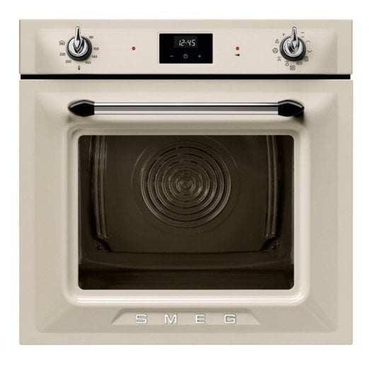 Horno eléctrico Smeg Victoria SF6905P1 68L Crema con sistema pirolítico y vapor