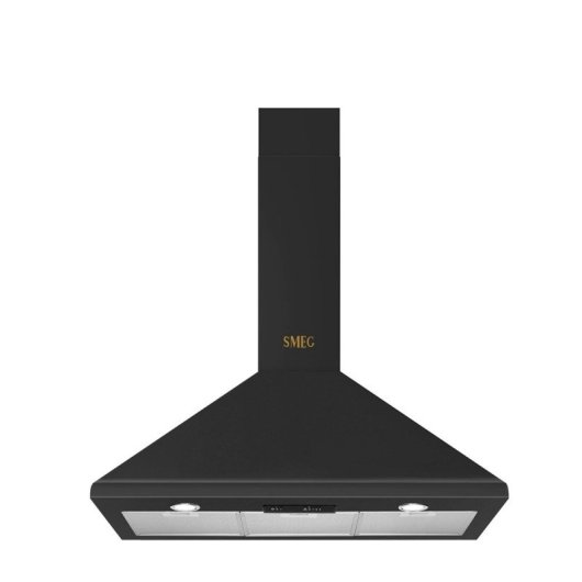 Exaustor Smeg KSED95COA, 90 cm antracite, 595 m³/h, deslizante LED