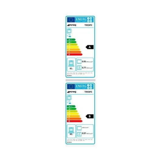 Fogão de indução Smeg TR93IP2 90x60cm com 5 zonas e 2 fornos com ventilador, limpeza a vapor