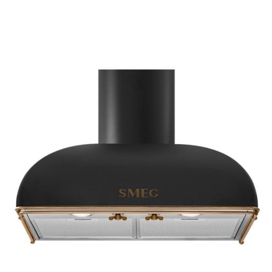 Campana extractora Smeg KS59AOE2 Extracción 60cm antracita colonial 820 m³/h LED silenciosa