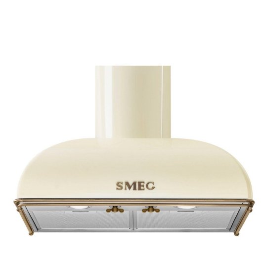Exaustor Smeg KS59POE2, de parede, 60 cm, antracite, detalhes em bronze antigo