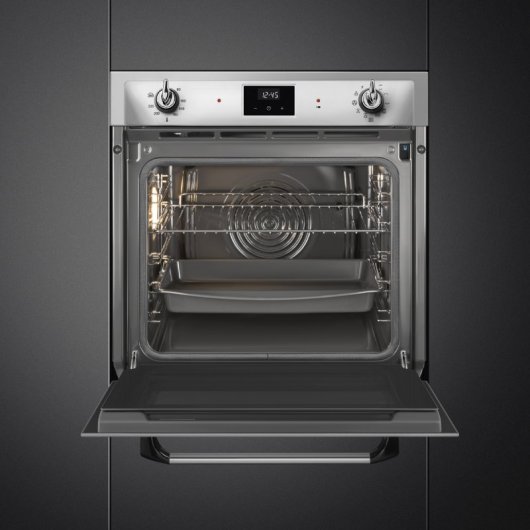 Horno eléctrico Smeg Victoria SOP6900TX 68L Inox anti-huellas con limpieza pirolítica