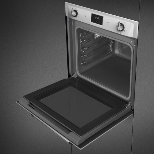 Horno eléctrico Smeg Victoria SOP6900TX 68L Inox anti-huellas con limpieza pirolítica