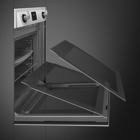 Horno eléctrico Smeg Victoria SOP6900TX 68L Inox anti-huellas con limpieza pirolítica