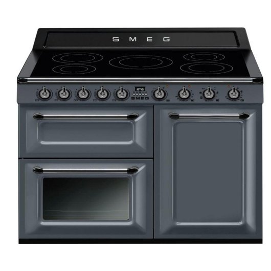 Cocina Smeg Victoria Inducción 100x60 cm 2 Hornos Termoventilados Limpieza Vapor Clean
