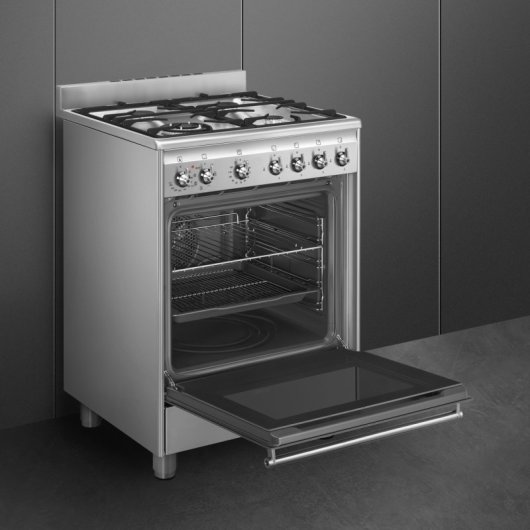 Fogão a gás Smeg Sx61gm 4 zonas - 60 cm