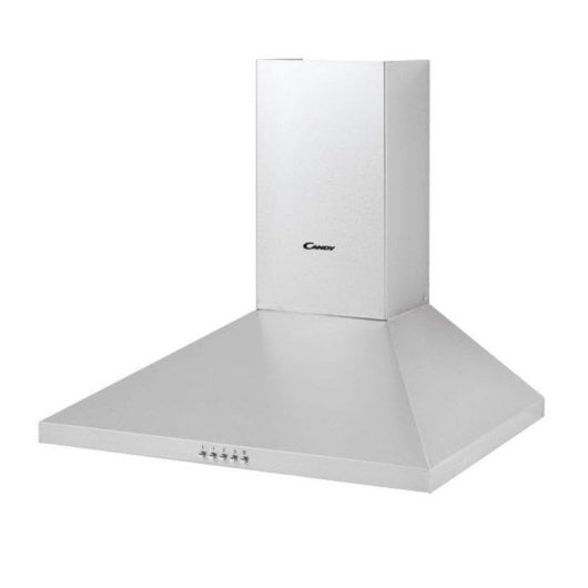 Campana extractora Candy CCE116/1XGG Recirculación/Conducción 60cm LED eficiencia A