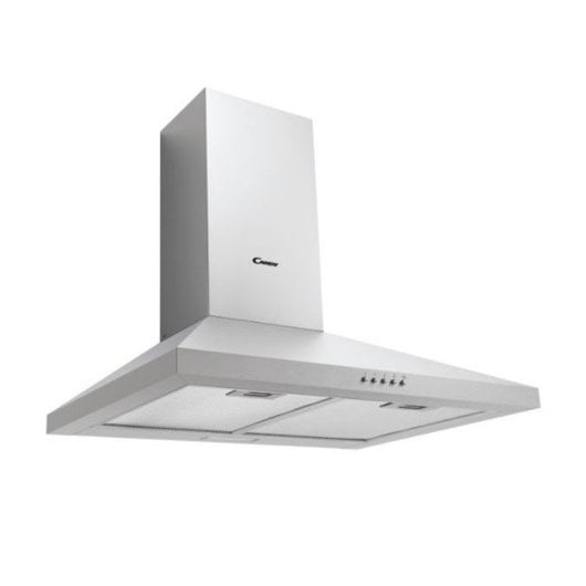 Campana extractora Candy CCE116/1XGG Recirculación/Conducción 60cm LED eficiencia A