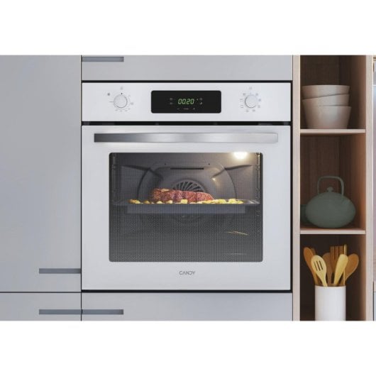 Horno eléctrico Candy FIDC B625 L 70L Aquactiva A+ 8 funciones Blanco Integrado