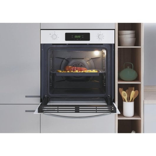 Horno eléctrico Candy FIDC B625 L 70L Aquactiva A+ 8 funciones Blanco Integrado