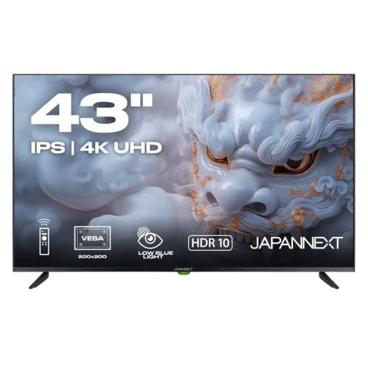JAPANNEXT JN-i432TUR 43" Monitor IPS UltraHD 4K HDR10 com Altifalantes e FreeSync