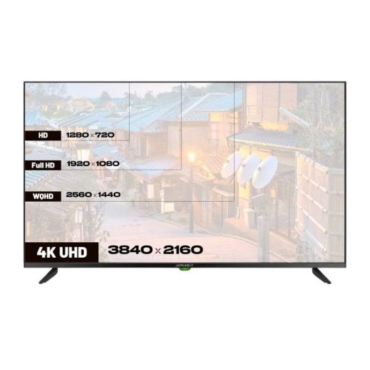 JAPANNEXT JN-i432TUR 43" Monitor IPS UltraHD 4K HDR10 com Altifalantes e FreeSync