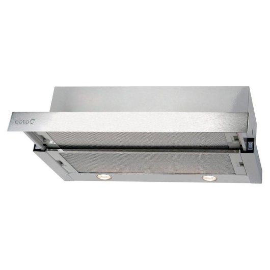 Campana extractora Cata TF 2003 Canalizado 90cm Inox antihuellas 2 velocidades EcoLed