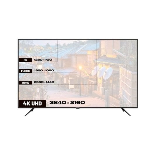 JAPANNEXT JN-IPS5503TUHDR 55" IPS UltraHD 4K HDR10 Altavoces FreeSync