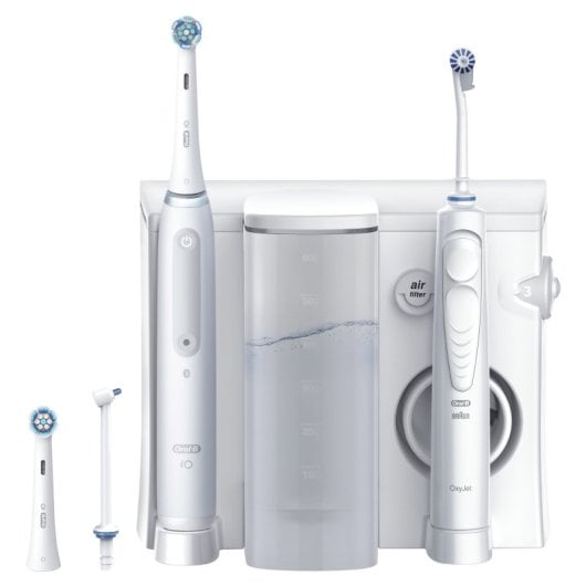 Oral-B Health Center Irrigator iO4 Oxyjet Wasserstrahl 5 Modi 2 Köpfe