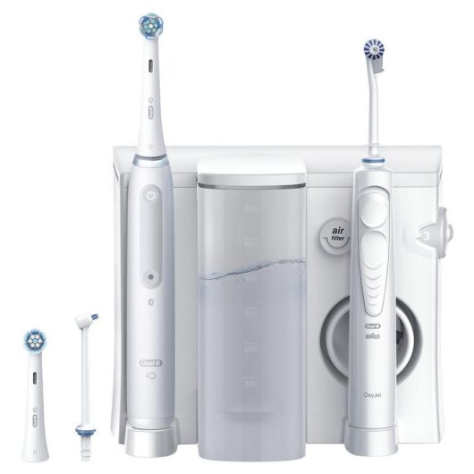 Irrigadores Dentais Oral-B iO4 Oxyjet Water Jet Tecnologia 5 Velocidades 2 Boquilhas