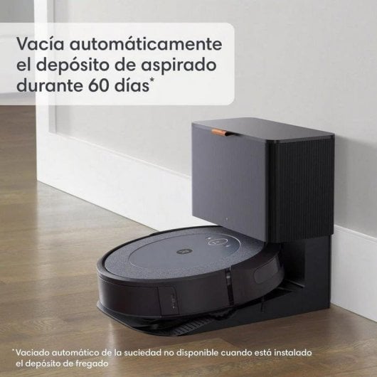 Aspirateur robot iRobot Roomba Combo i5+ avec base auto-vidante et 3 sacs