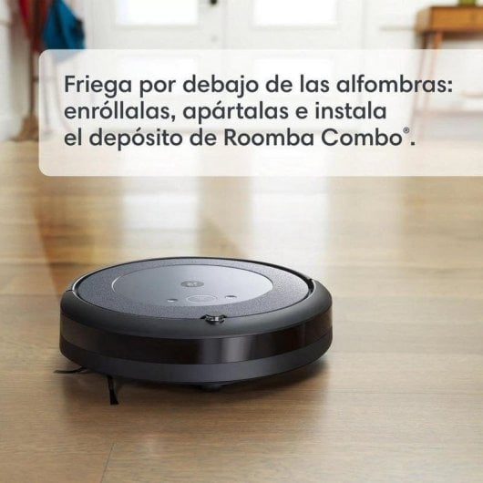 Aspirateur robot iRobot Roomba Combo i5+ avec base auto-vidante et 3 sacs