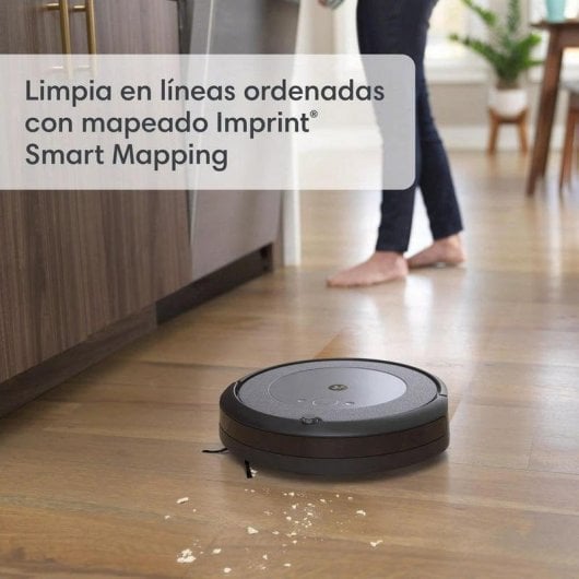 Aspirateur robot iRobot Roomba Combo i5+ avec base auto-vidante et 3 sacs