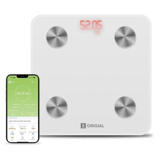 Balança Inteligente Origial Scale Care&Fit Smart até 180kg 13 Parâmetros LCD Bluetooth