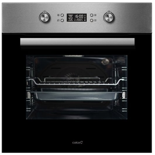 Horno eléctrico Cata PR 6011 XGBK 70 litros Inox/Negro pirolítico display digital