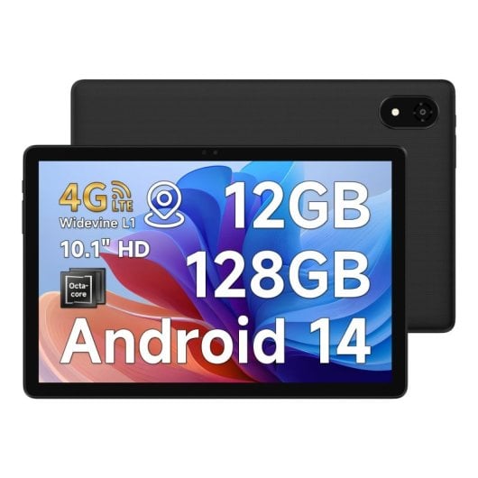 Tablet Alldocube iPlay 60 S 10.1" 4GB/128GB 4G LTE Negra
