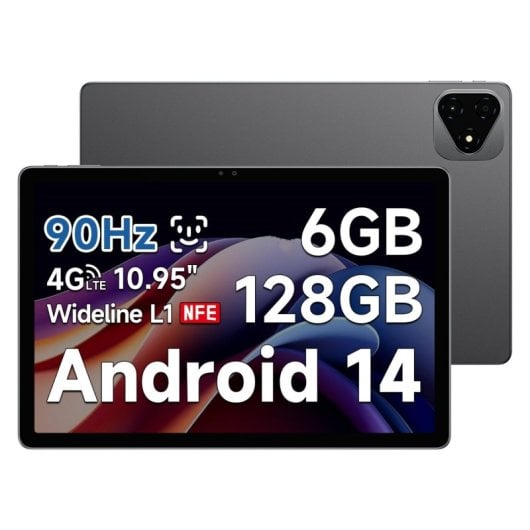 Tablet Alldocube iPlay 60 Pro 10.95" 6GB/128GB 4G LTE/WiFi Gris