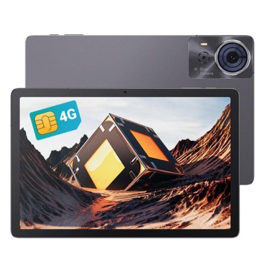 Tablet Cubot Tab 70 WiFi + 4G 10,95" 6GB 128GB Preto com Teclado
