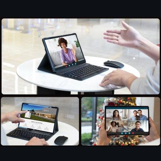 Tablet Cubot Tab 70 WiFi + 4G 10,95" 6GB 128GB Preto com Teclado