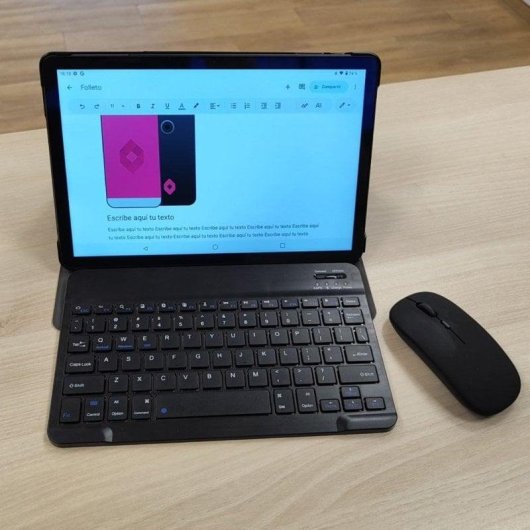 Tablet Cubot Tab 70 WiFi + 4G 10,95" 6GB 128GB Preto com Teclado