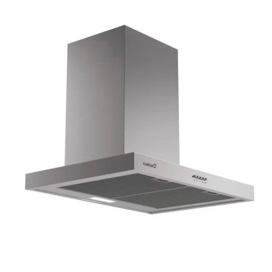 Cata M3R Abluft-/Umluft-Dunstabzugshaube aus Edelstahl, 60 cm, Intensivleistung
