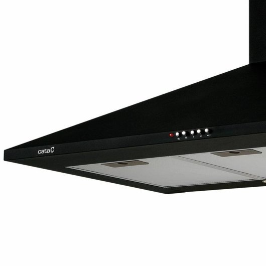 Campana extractora Cata Omega 900 BK Recirculación 90cm con tira LED