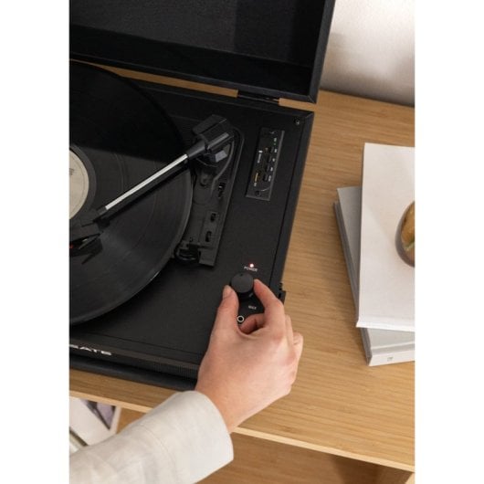 Tocadiscos Create Vintage Maletín 6W Bluetooth MP3 USB/SD/Micro-SD 3 Velocidades