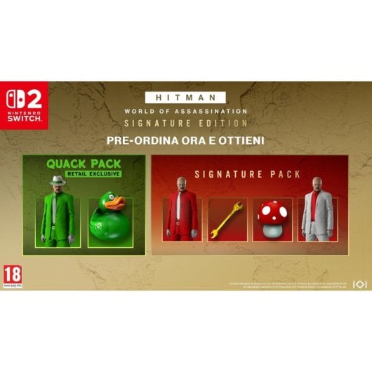 Hitman World of Assassination Signature Edition Nintendo Switch 2