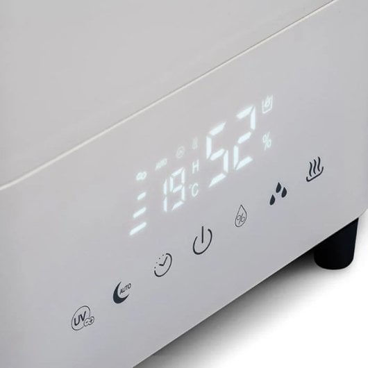 Humidificador MEACO Deluxe 202 HEPA 5.3L Nebulización Fría/Caliente 65m² Ionizador Aroma