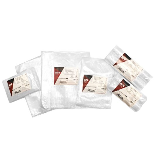 Rollo envasado al vacío Alfa 22cm x 6m pack 4, 5 capas, 90 micras, libre de BPA