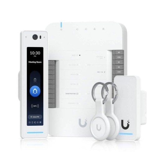 Controle de Acesso Ubiquiti UniFi Access G2 UA-G2-SK-PRO Cartão e Relé Instalação PoE++ Empresarial