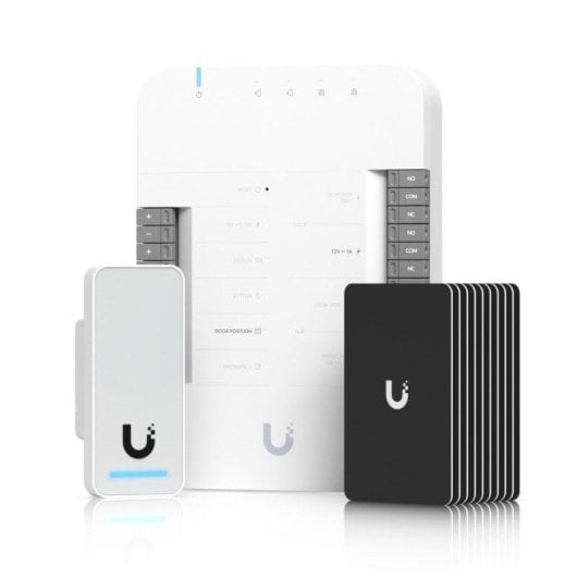 Controle de Acesso Ubiquiti UniFi UA-G2-SK Cartão NFC 4 Portas IP55 PoE++ Alta Segurança