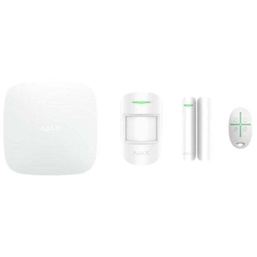 Allarme Ajax StarterKit GSM Ethernet Wireless Sensore Movimento Interno Espandibile