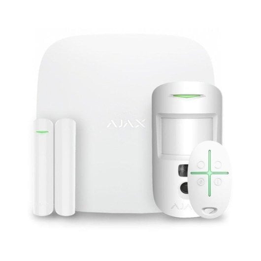 Alarme Ajax Hub 2 Plus Wi-Fi LTE Ethernet Sem Fio Interior MotionCam Automação